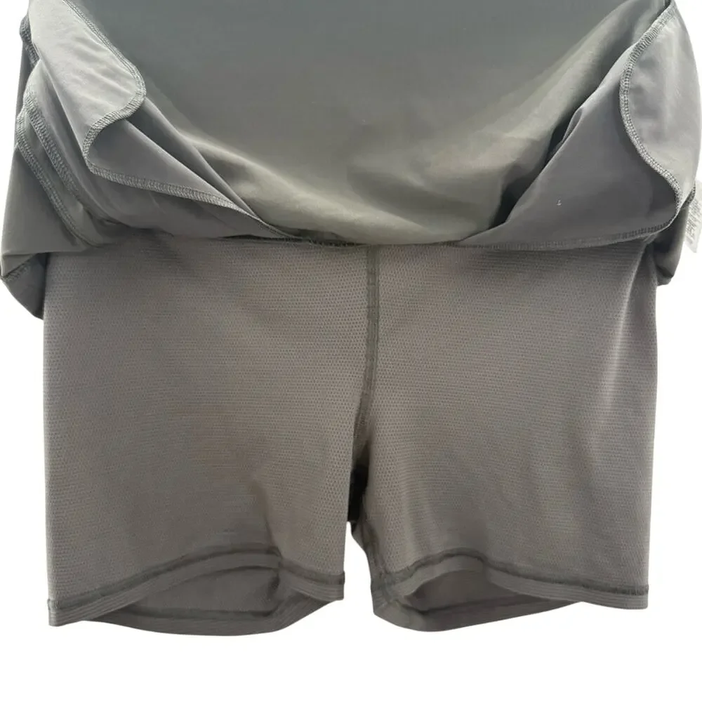 Athleta SoHo Athletic Pull On Skort in Dark Gray Size 4 - Picture 5 of 9